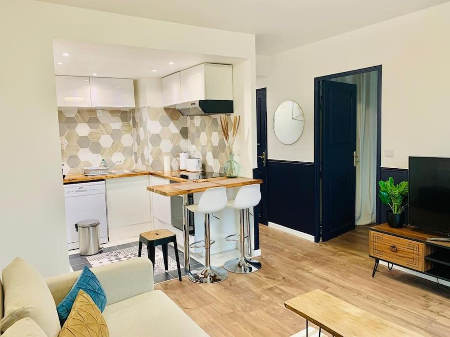 Appartement T2 Ideal Pour Familles Ou Sejour D Affaire Argenteuil Dış mekan fotoğraf