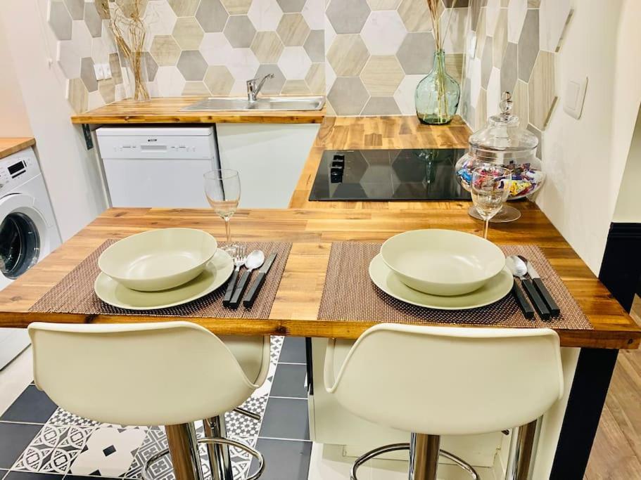 Appartement T2 Ideal Pour Familles Ou Sejour D Affaire Argenteuil Dış mekan fotoğraf